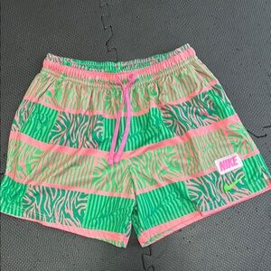 Nike mens crazy cool summer Hawaiian print training basketball shorts